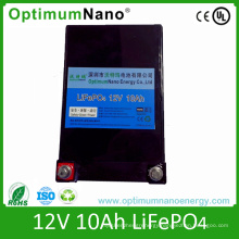 Rechargeable 12V 10ah LiFePO4 Battery for Lawn Lamp